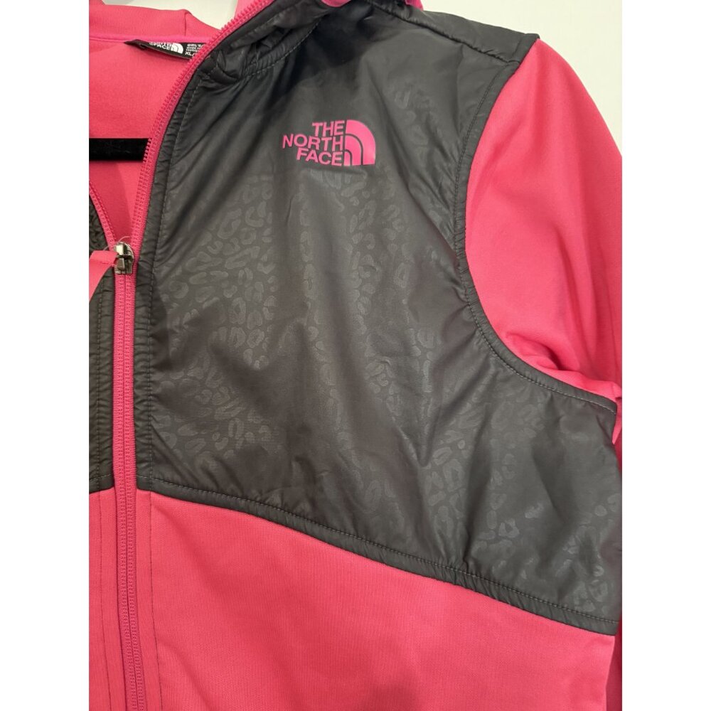 NWT The North Face Girls Kickin It Full Zip Hoodie Pink Size XL [jb] - Picture 4 of 8